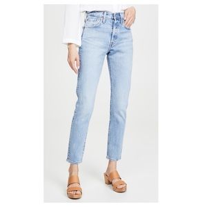 Levi’s 501 Skinny Jeans in Tango Light, size 26.